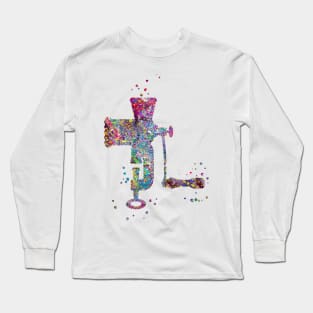 Old cast iron meat grinder Long Sleeve T-Shirt